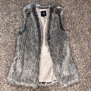 Faux Fur Vest (P/S)